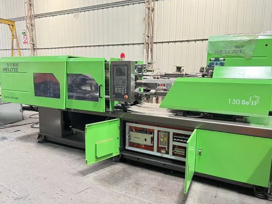 De Desktop Gebruikte Plastic Machine van het Injectieafgietsel Welltec 130 Ton High Precision